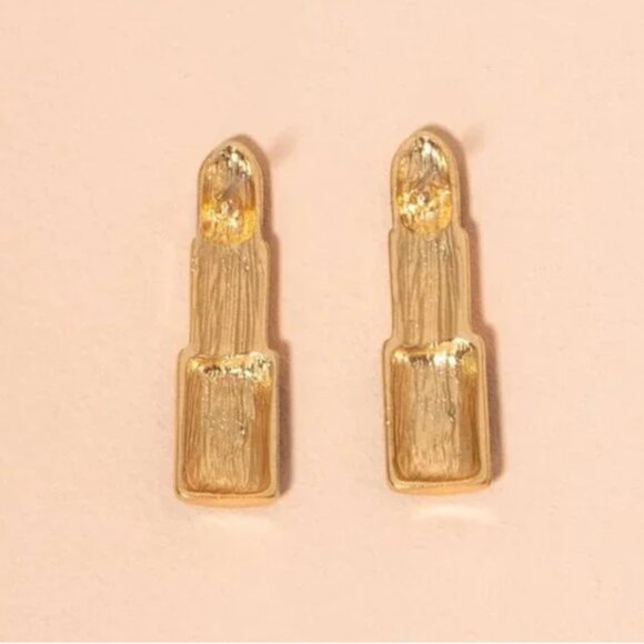 ⭐️❤️ FREE Lipstick Makeup Classy Boho Peasant Hipster Hippie Pop Deco Earrings - Picture 5 of 9